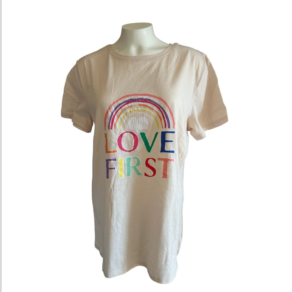 Love First Graphic Tee